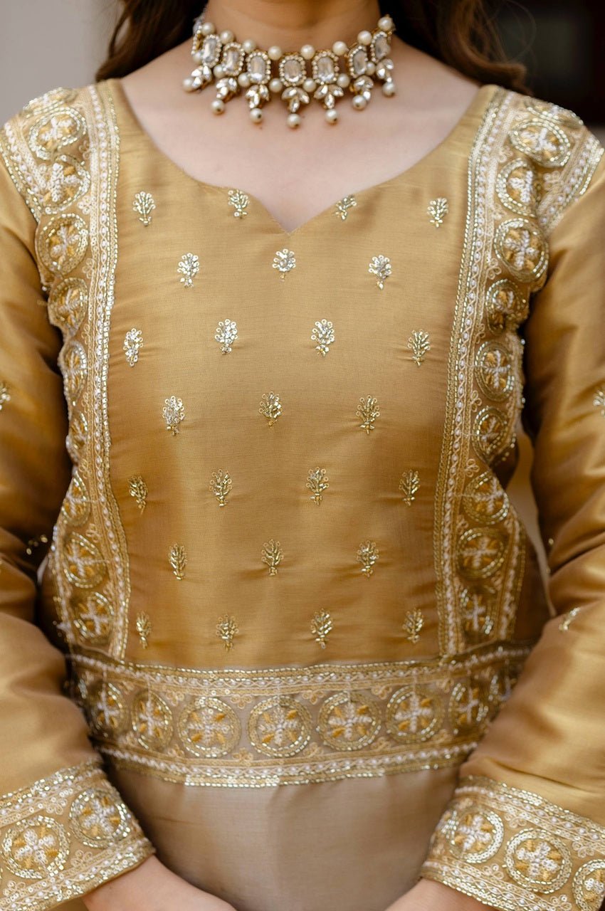 Banarasi Viscose Co-Ord Set – Elegant Ethnic Fusion