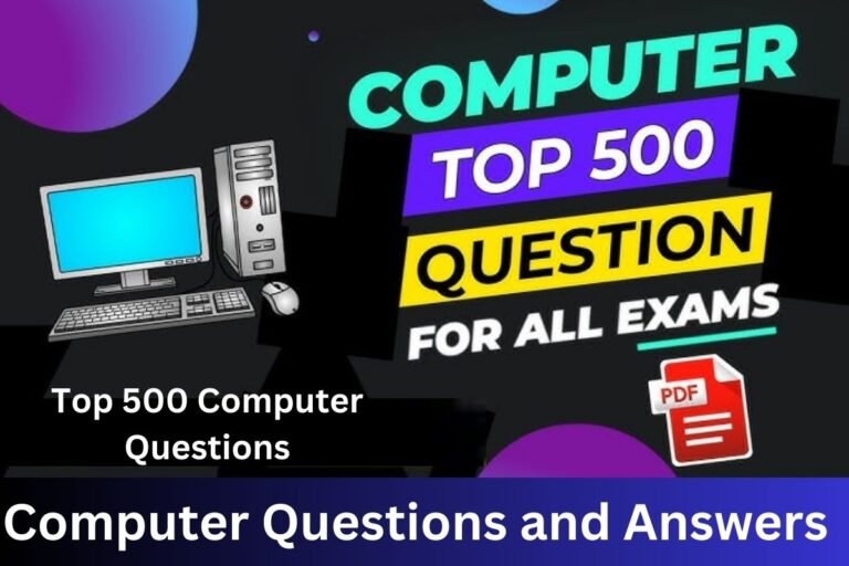 Top 500 Computer Questions and Answers in Hindi