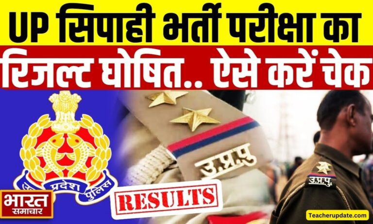 UP Police Constable Recruitment