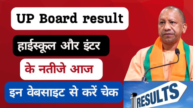 UP Board result 2025