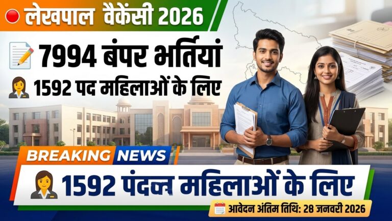 Lekhpal vacancy 2026