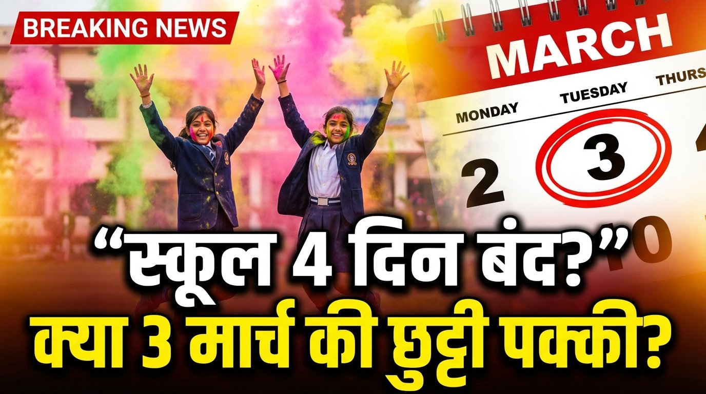 Holi School Holiday 2026