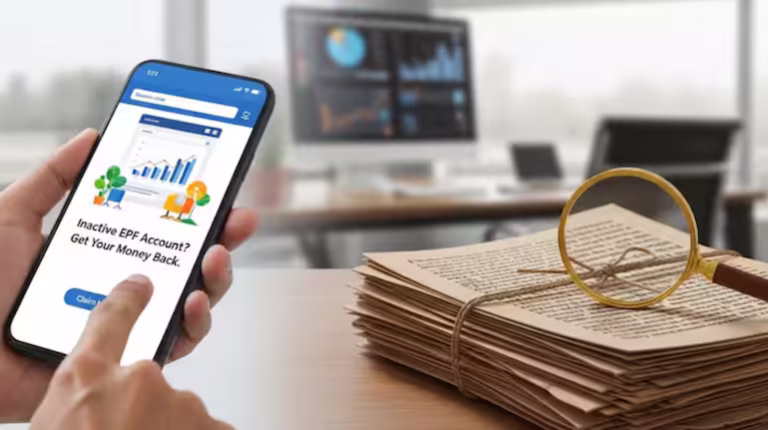 inactive EPF account money back