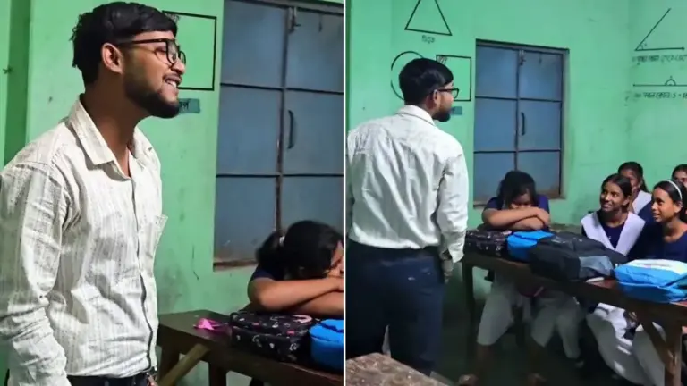 teacher singing video